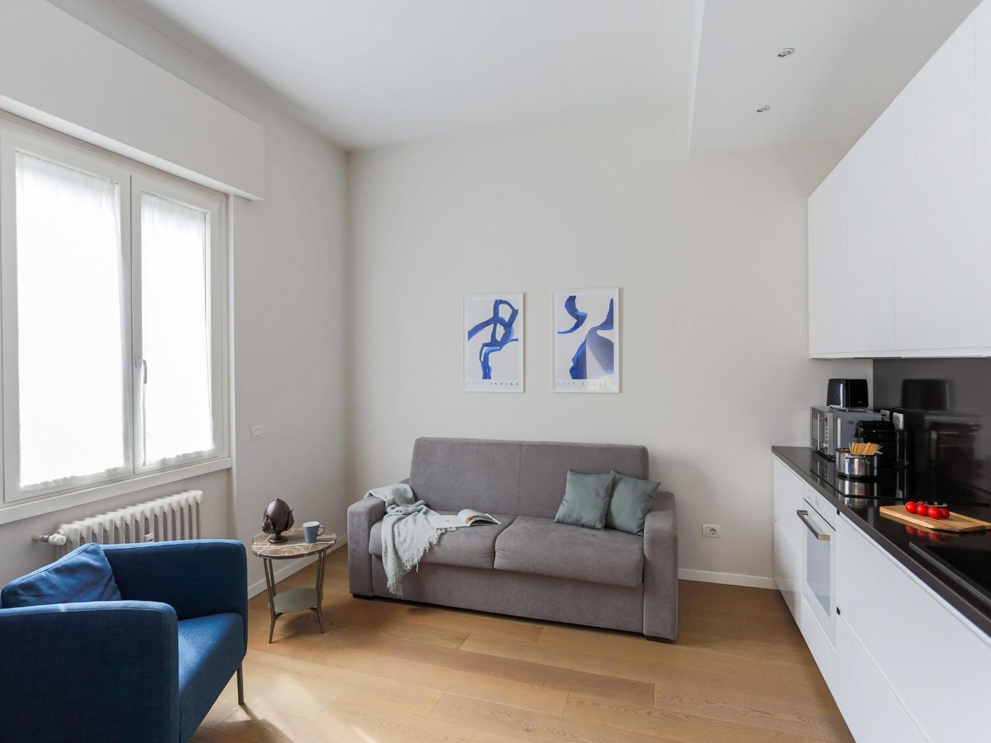 The Best Rent - One-Bedroom Apartment In Moscova Milánó Kültér fotó