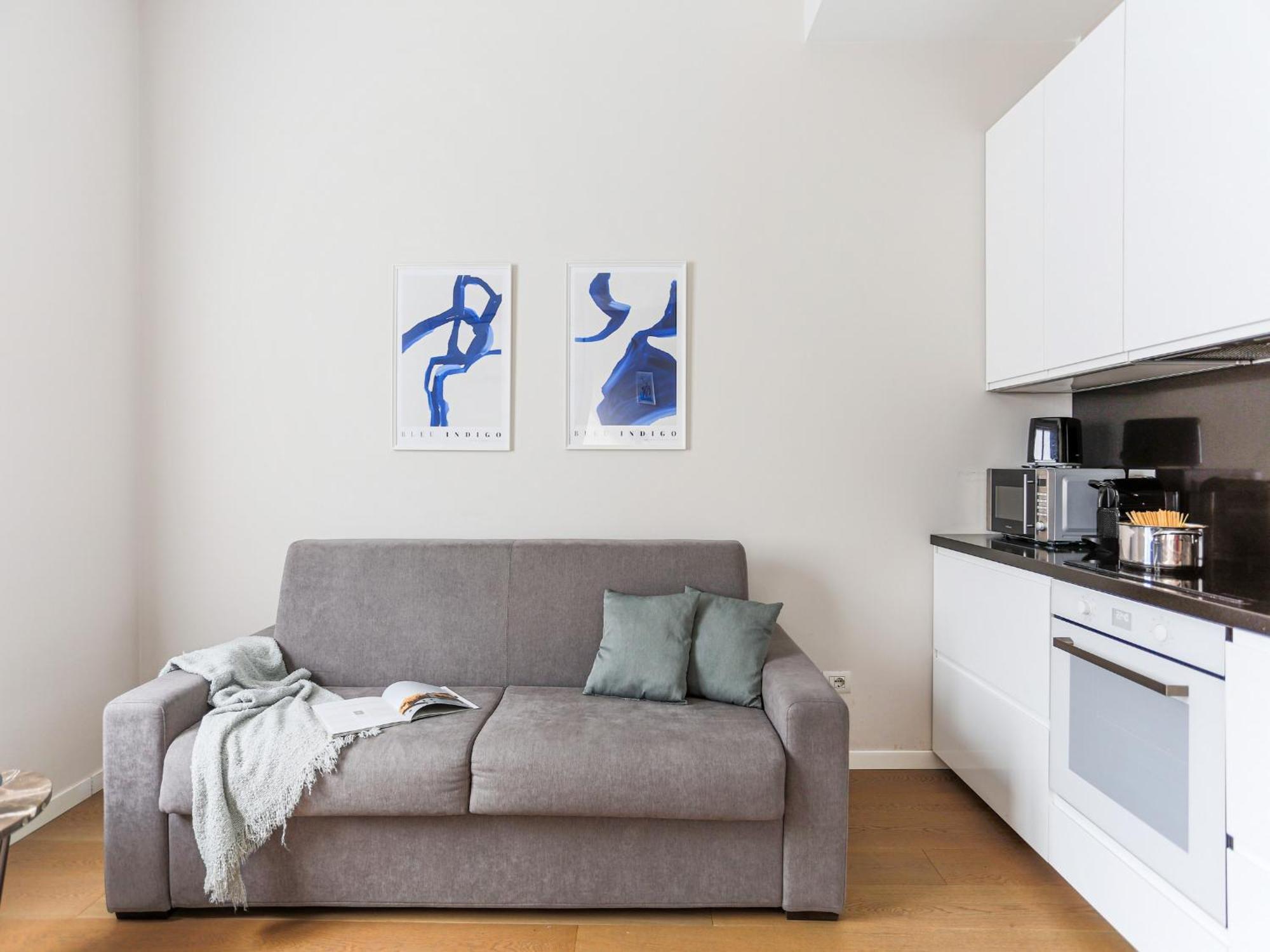 The Best Rent - One-Bedroom Apartment In Moscova Milánó Kültér fotó